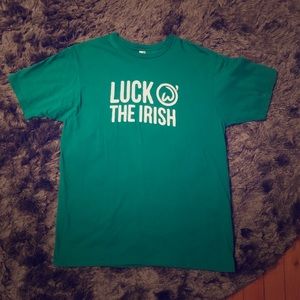 W Green Logo Short Sleeve Size Large UNISEX